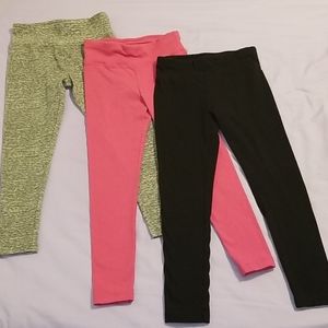 3 pairs Justice leggings as a lot